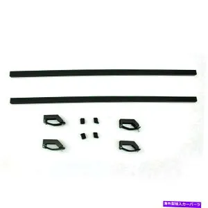 ルーフキャリア 2x車のトップ荷物ルーフラッククロスバー/キーロックデザインユニバーサルフィッティング新しい 2x Car Top Luggage Roof Rack Cross Bars w/Keys Lock Design Universal Fitting New【並行輸入品】