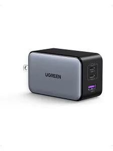 UGREEN Nexode X 充電器 100W 3ポート iPhone16対応 タイプC 急速充電器 ミニ軽量 新生代GaNInfinity?チップ 独自Airpyra技術 PD3.0/QC4+対応 折り畳み式 ノートPC iPad iPhone16 Galaxy S24 Pixel8 Xperia5以降対応 Galaxy45