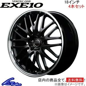 リーフニスモ ZE1 アルミホイール MID ヴァーテックワン エグゼ10【18×8J 5-114 INSET42】マルカサービス VERTEC ONE EXE10 18インチ 5穴 114.3 +42 インセット42 LEAF NISMO 車用ホイール 1本 4本セット 1台分 一