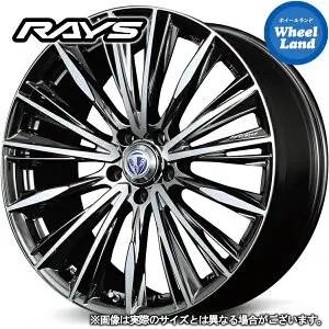 【在庫あり】【ホイールのみ単品4本セット】アルファード 40系/ヴェルファイア 40系レイズ ベルサス ストラテジーア ヴォウジェ クロモイブリード(DR) 8.5J-20 インセット45 5穴 PCD120 20インチホ