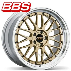 BBS LM 19インチ 8.5J PCD:120 穴数:5 inset:32 ＜ディスク＞ゴールド＜リム＞シルバーダイヤカット (GL-SLD) [ホイール4本セット]