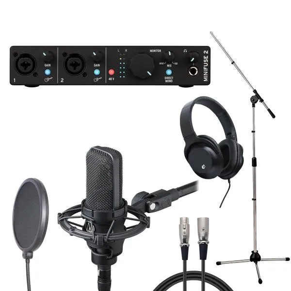 Arturia MiniFuse 2 BK × audio-technica AT4040 (レコーディングセット)(御茶ノ水本店)