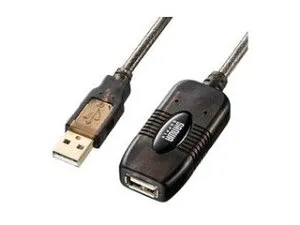 SANWA SUPPLY サンワサプライ 20m延長USBアクティブリピーターケーブル KB-USB-R220