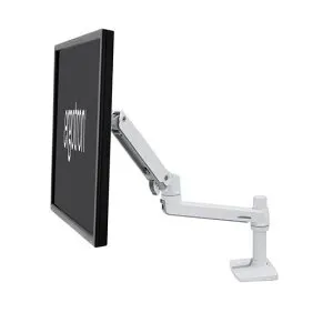 【当日発送】ERGOTRON エルゴトロン LX デスクマウント モニターアーム ホワイト 34インチ(3.2～11.3kg)まで対応 45-490-216【NE直】