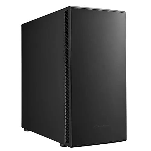 Silver Stone SETA Q1 ブラック 静音ケース ATX ミドルタワーケース SEQ1B 【日本正規代理店品】