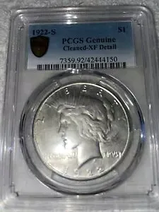 1922-S 平和銀貨 - 珍しい 100 年前のコイン