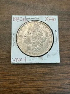 1882 O/S モルガン銀貨 XF+ #s42 本物保証