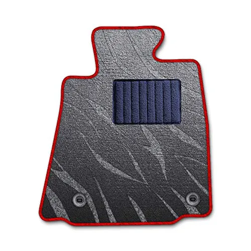 DAD ギャルソン D.A.D エグゼクティブ フロアマット HONDA (ホンダ) CIVIC 3DOOR HATCHBACK シビック 3ドアハッチバック 型式：EF1/2/3/9 1台分 GARSON プレステージデザイングレー/オーバーロック(ふち