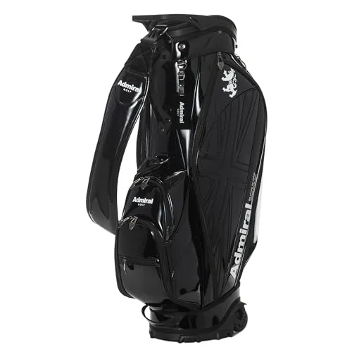 Admiral GOLF(アドミラル ゴルフ) ｷｬｽﾀｰ付き ｷｬﾃﾞｨﾊﾞｯｸﾞｴﾅﾒﾙ ﾌﾞﾗｯｸ ADMG5BC3