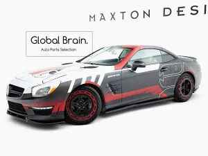 メルセデスベンツ SL63 AMG R231 サイド スカート スポイラー/ benz スプリッター ディフューザー エアロ パーツ カスタム チューン