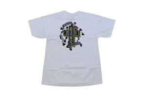 RIP CITY SKATES リップシティースケート CROSS LOGO クロスロゴ Tシャツ WHITE 白