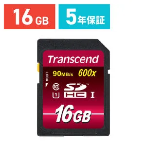 TS16GSDHC10U1RE Transcend SDHCカード 16GB Class10 UHS-I対応 Ultimate TS16GSDHC10U1 SDカードケース付き