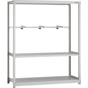 ■TRUSCO スチールラック M2型軽中量棚 1460X600XH1800 3段 アーム1段 単体〔品番:M26563A1〕【1497784:0】[直送DS][店頭受取不可]