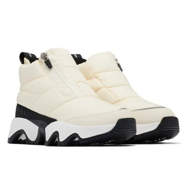 防寒ウィンターブーツ ソレル キネティックインパクトパフィージップ ウォータープルーフ 6/23.0cm 191(Chalk/Black)