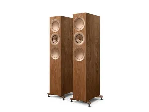 KEF ケーイーエフ R7 Meta Walnut スピーカーシステム（ウォールナット/ペア）［国内正規代理店品］