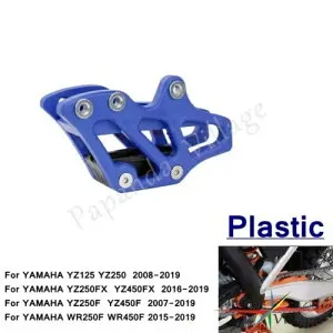 1PC ブルーチェーンガイドガードスプロケットプロテクタースライダーヤマハ YZ125/250 YZ450F 1PC Blue Chain Guide Guard Sprocket Protector Slider For Yamaha YZ125/250 YZ450F 【並行輸入品】