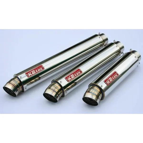 K2TEC ケイツーテック 汎用サイレンサー ステンレス STD M1 86・280・60.5／P50 バンド 補修・汎用サイレンサー マフラー