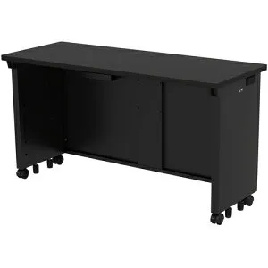 【別途送料あり】サンワサプライ（SANWA SUPPLY） eデスク（ブラック）W1300×D500×H700 【品番：ED-SK13050BK】