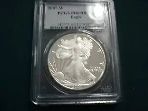 2007-W アメリカン シルバー イーグル PCGS PR 69