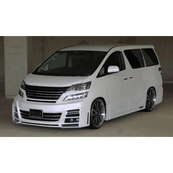 M'z SPEED 4点キット 未塗装 FRP ヴェルファイア ANH20W ANH25W GGH20W GGH25W H23.11～H26.12 MC後 エグゼライン 4041