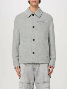 ヴェルサーチ VERSACE ジャケット メンズ グレー Jackets 10162111A11566 関税 送料無料 2024AW gi