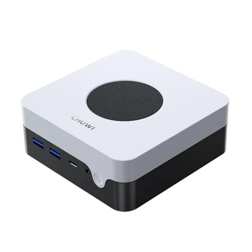 CHUWI Mini PC Intel i3-1220P (10C/12T、最大4.4GHz)、8GB RAM 256GB SSD、4Kトリプルディスプレイ、ミニコンピューター、HDMI、WiFi 6、BT5.2、Type-C、USB 3.2、2.5G L