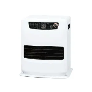 ●トヨトミ 暖房機器【LC-33P(W)】ホワイト 石油ファンヒーター スタンダードモデル タンク5.0L コンクリート(集合)12畳まで/木造(戸建)9畳まで〔▽〕