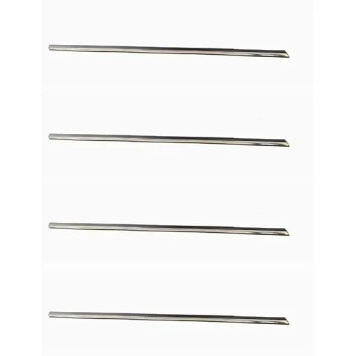 車用 モール ドアモール に適合する 起亜 フォルテ 2009 2010 2011 2012 2013 2014 2015 2016 車のドア窓ガラスゴム圧力シールベルトトリムウェザーストリップストリップ 車 傷防止 ドアカバー(4pcs Chrome)