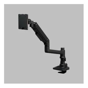 【新品/取寄品】モニターアーム/ディスプレイアーム/シングルアーム/ロング(支柱)/ガス式/高耐荷重/ブラック DPA-SL09BK