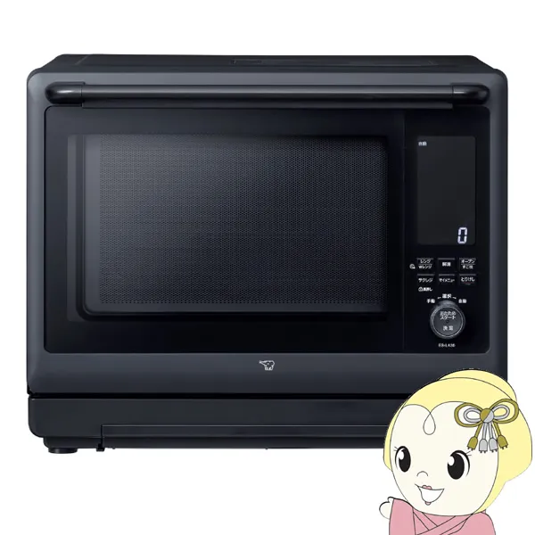 [予約]オーブンレンジ 象印 ZOJIRUSHI EVERINO 30L ブラック ES-LA30-BA