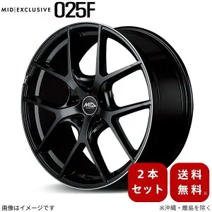 アルミホイール クラウンスポーツ SH37系 トヨタ 【21×8.0J 5-114.3 INSET40 セミグロスブラック/リムエッジDC/ロゴマシニング】 マルカ MID エクスクルーシブ 025F 2本セット 21インチ 5穴 インセット40