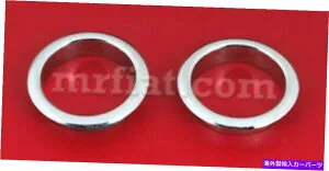 内装パーツ Ferrari 365 GTB 4サイトモーレ=エレージュ・トレン・ドット商品 - オリジナルのタイトルを表示する Ferrari 365 GTB 4 デイトナインテリアエアーベントトリムリングセット新品- show origina