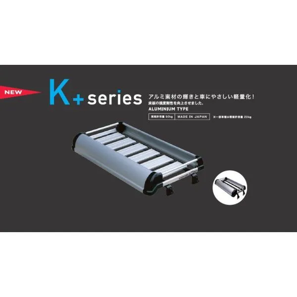 TUFREQ(タフレック) トラック専用ルーフキャリア K+シリーズ 【ダイハツ ハイゼットトラック H26.9-】 品番：KF326A+ (Code：S-7)