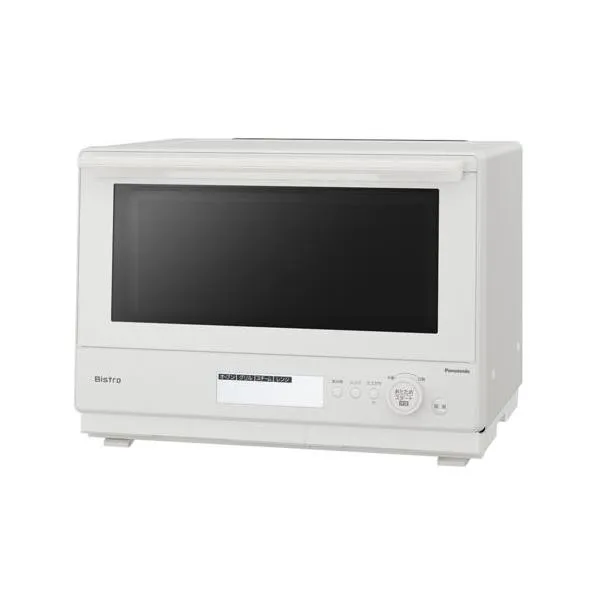 【長期5年保証付】パナソニック(Panasonic) NE-BS8D-W オフホワイト Bistro スチームオーブンレンジ 30L コンベクションオーブン 300℃ 両面グリル ワンボ