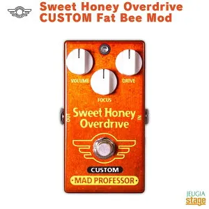 Mad Professor Sweet Honey Overdrive CUSTOM Fat Bee Modマッドプロフェッサー スウィートハニーオーバードライブ カスタム ファットビーモディファイ【Stage-Rakuten Guitar Accessory】エフェクター effector effect pe