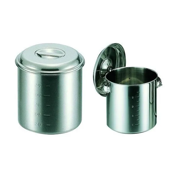 スギコ産業 キッチンポット手付(蓋付) φ550×H550 130.0L SP-55 1点