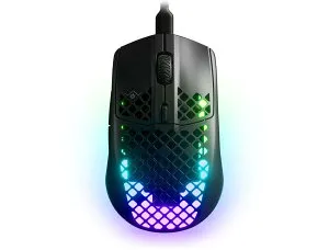 SteelSeries ゲーミングマウス 無線 Aerox 3 Wireless Onyx 2022 超軽量 TRUEMOVE AIRセンサー搭載 Quantum Wireless 2.0テクノロジー IP54規格 防水 防塵 62612J