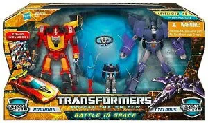 HASBRO ハズブロ トランスフォーマー BATTLE IN SPACE Rodimus vs Cyclonus バトルインスペース ロディマスvsサイクロナス