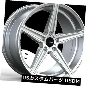 海外輸入ホイール 18x9 Advanti Racing Cammino 5x112 +35機械加工ホイール（4個セット） 18x9 Advanti Racing Cammino 5x112 +35 Machined Wheels (Set of 4) 【並行輸入品】