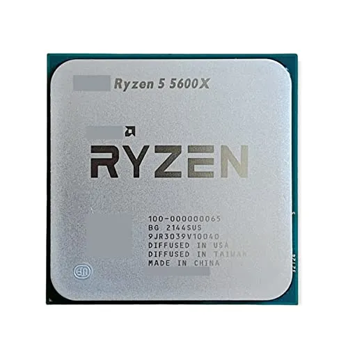 R 5 5600X デスクトップ プロセッサ 3.7GHz 6 コア AM4 CPU 12 スレッド 65W TDP DDR4 プロセッサ R 5