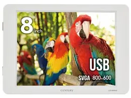 plus one LCD-8000U2WV2 [8インチ グレイッシュホワイト]