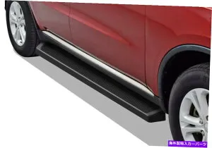 Nerf Bar iboardブラックランニングボードスタイルフィット04-10ダッジデュランゴアスペン iBoard Black Running Boards Style Fit 04-10 Dodge Durango Aspen【並行輸入品】