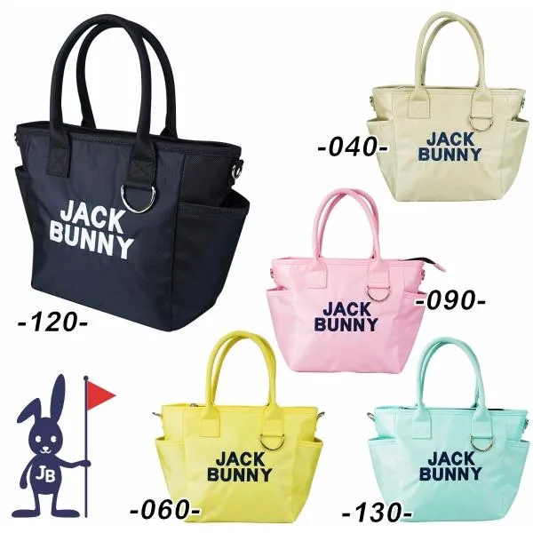 【2026-NEW】Jack Bunny!! by PEARLY GATES ジャックバニー!! パステルPOPな 定番系トート型カートバッグ アウトポケット付 262-6981112/25D【正規品】