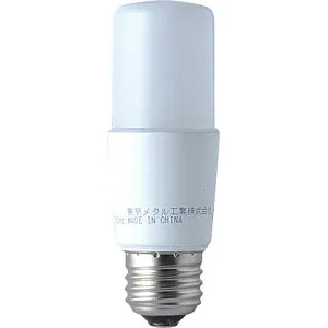 【5個セット】 東京メタル工業 LED電球 T型 昼白色 60W相当 口金E26 LDT7N60W-T2X5 ジャンル（インテリア 寝具 収納 ライト 照明器具 電球 LED電球）