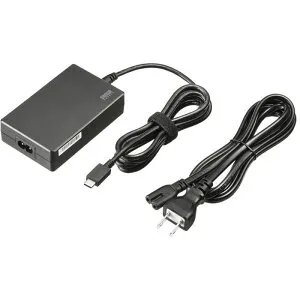 【沖縄・離島配送不可】【代引不可】USB PD対応 AC充電器 PD100W・TypeC ケーブル一体型 PC パソコン 周辺機器 サンワサプライ ACA-PD94BK