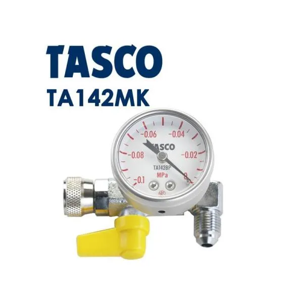 イチネンTASCO ウルトラミニ真空ポンプ用ミニ真空ゲージキット ta142mk