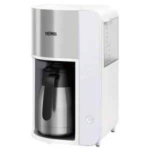 サーモス 真空断熱ポットコーヒーメーカー ホワイト ECK-1000_WHコーヒーメーカー ステンレス ドリップ 魔法瓶 真空断熱 保温 ドリップ 1000ml THERMOS 省エネ設計