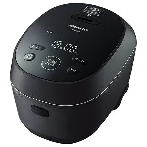 【エントリーで最大全額ポイント還元｜5/6まで】 SHARP｜シャープ 炊飯器 PLAINLY ブラック系 KS-HF05B-B [3合 /IH]【rb_cooking_cpn】
