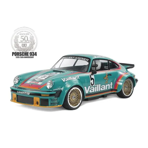 (5/22発売/予約)タミヤ(TAMIYA)/47524/ 1/10RC ポルシェ934 (1976) 50周年記念(未塗装/未組立) ※1人1台、ややこしいのは受付不可