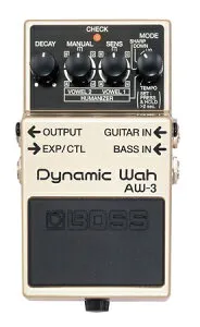 BOSS ボス AW-3 Dynamic Wah エフェクター オートワウ ギターベース専用インプット装備